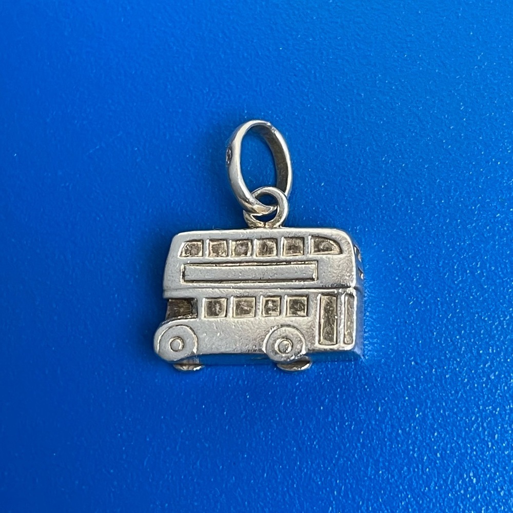 Links of London Silver Double-Decker Bus Charm